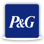 p and g icon logo